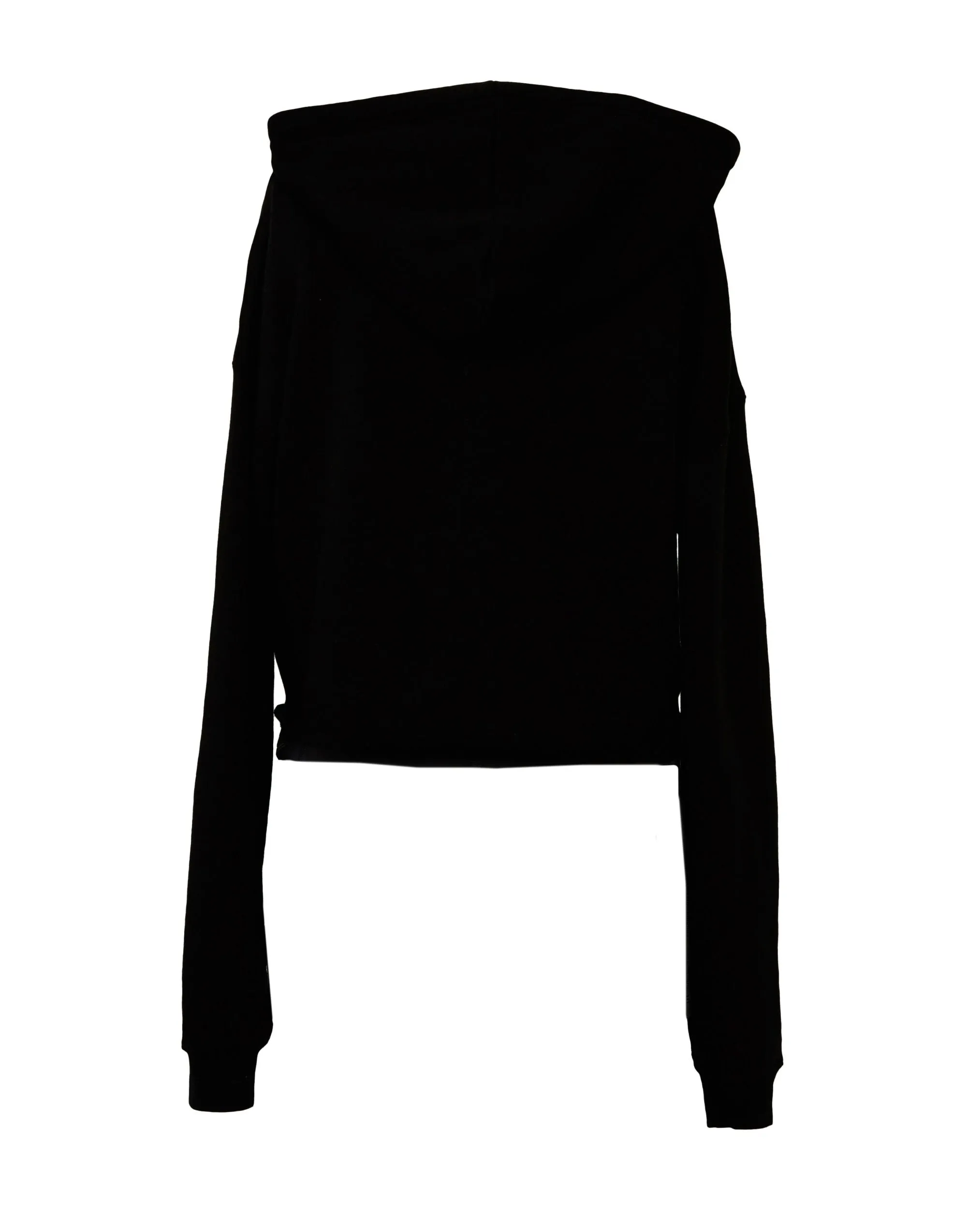 BE7502 Bella Womens Cropped Fleece Hoody