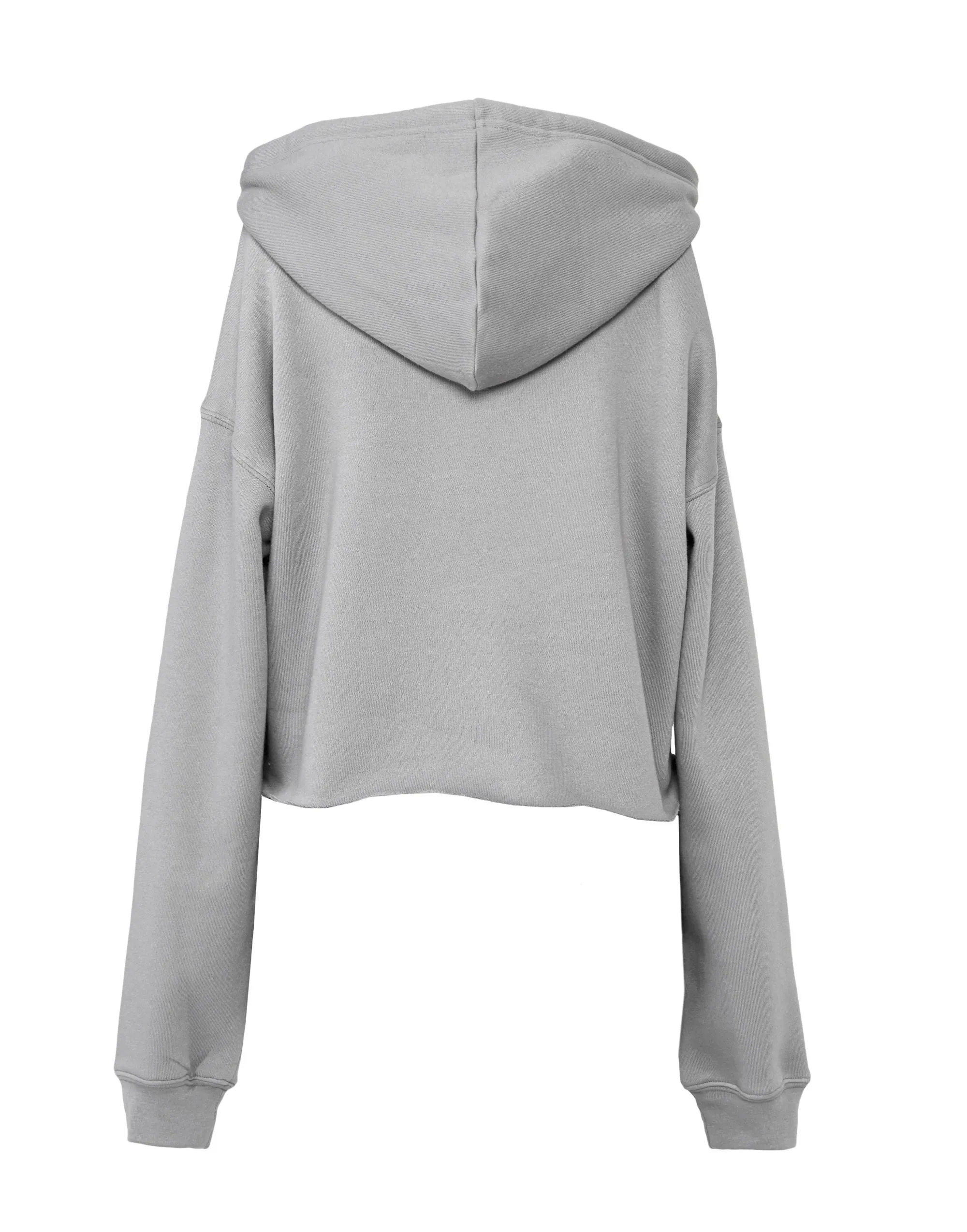 BE7502 Bella Womens Cropped Fleece Hoody