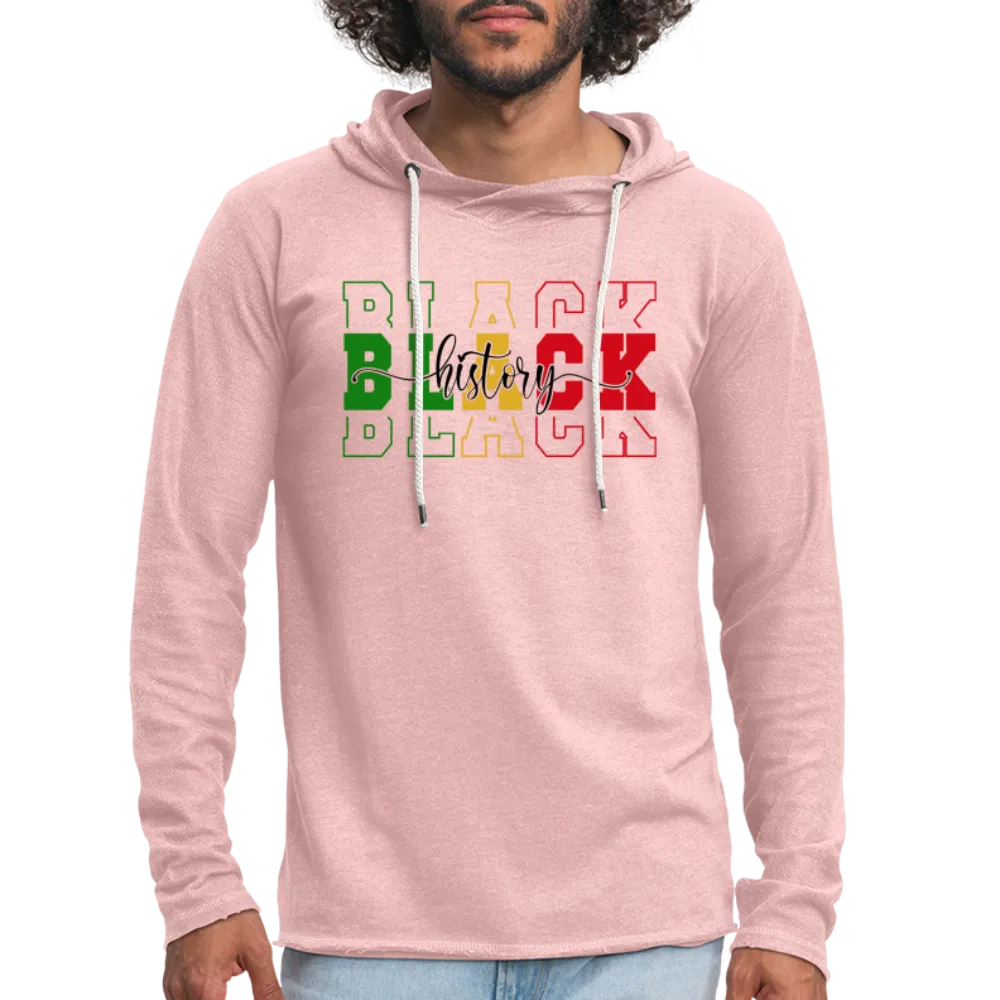 Black History Lightweight Terry Hoodie