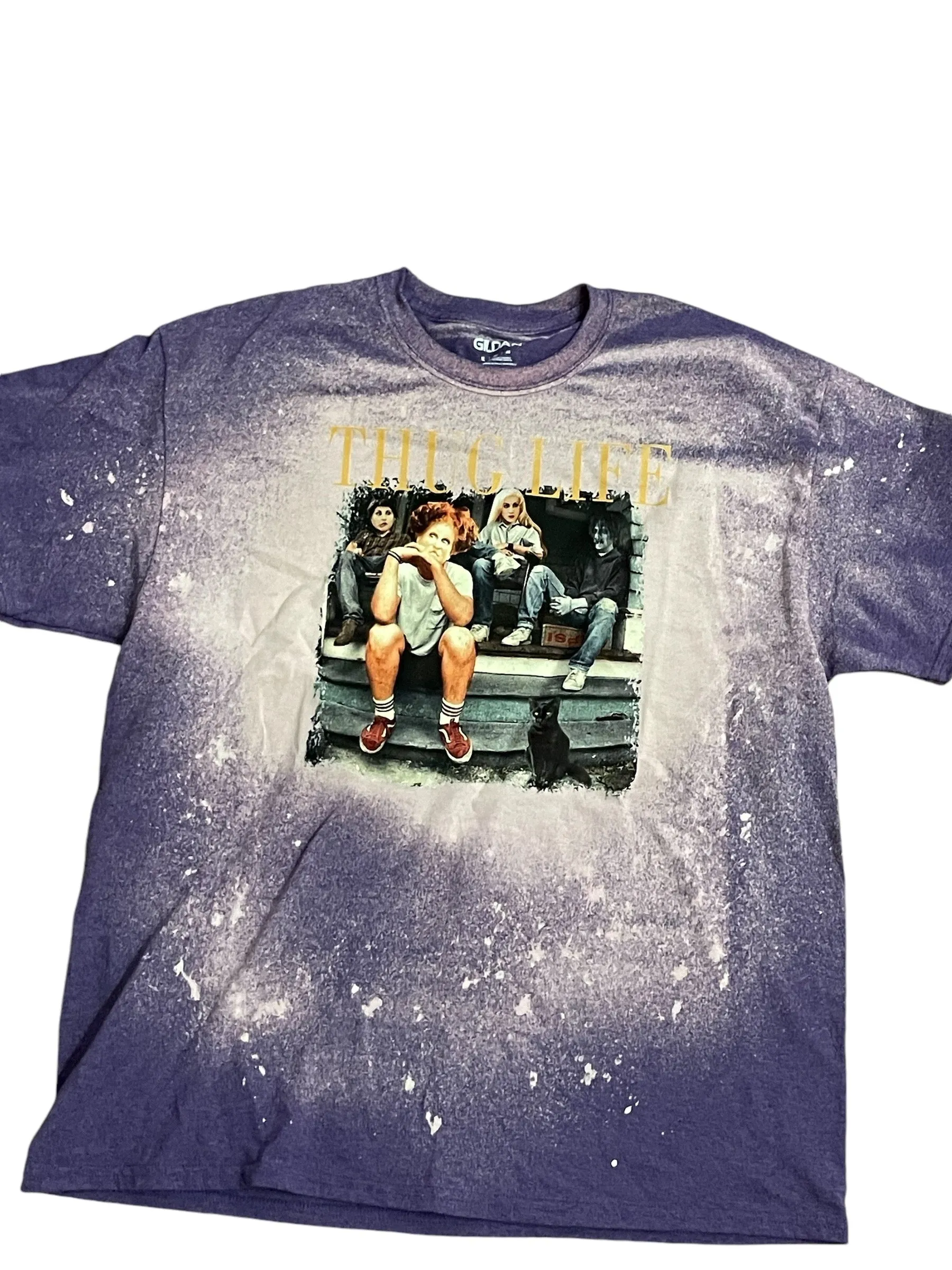 Bleached Purple Thug Life Sanderson T Shirt