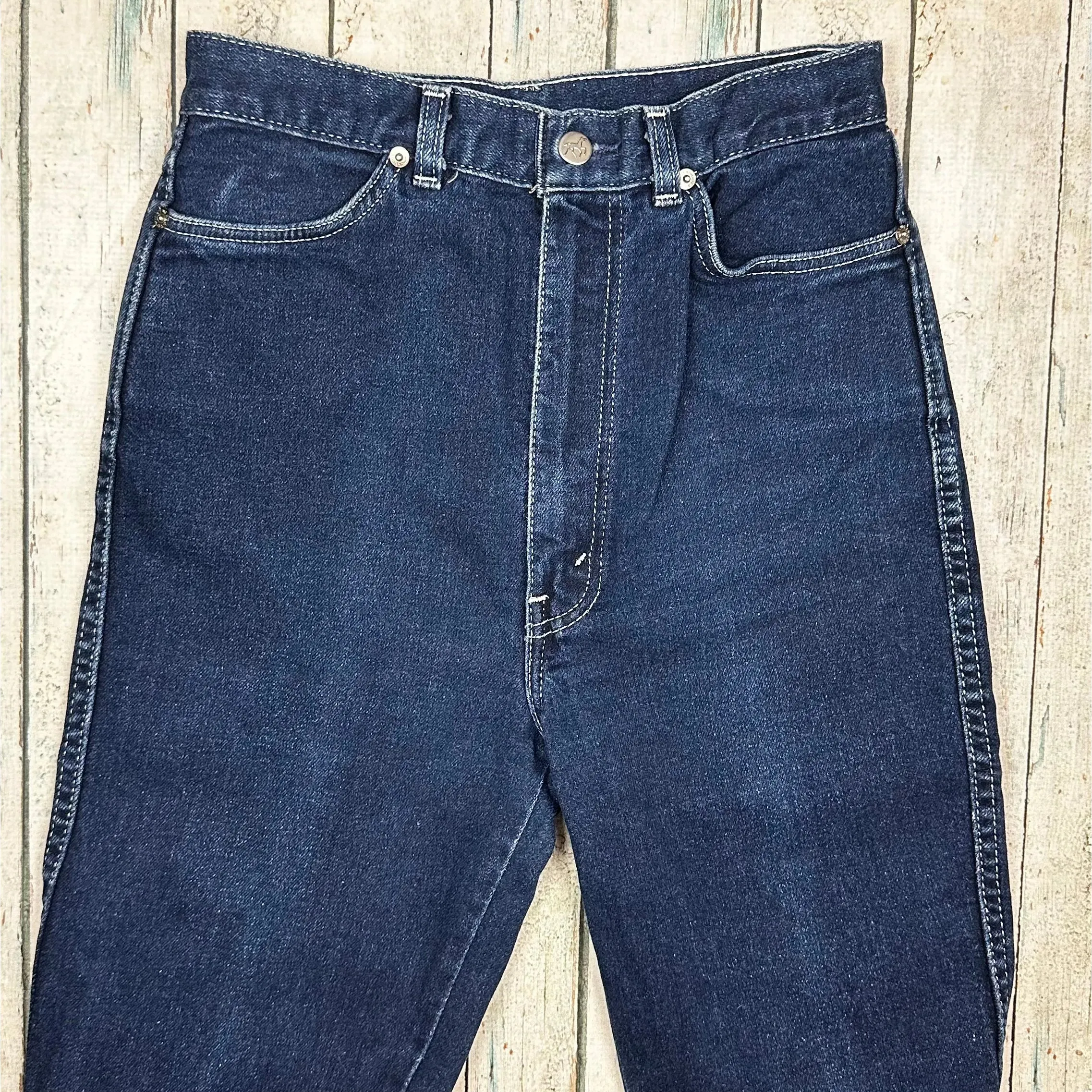 Bluegrass 1980's High Waisted Slim Australian Ladies Jeans - Suit Size 11