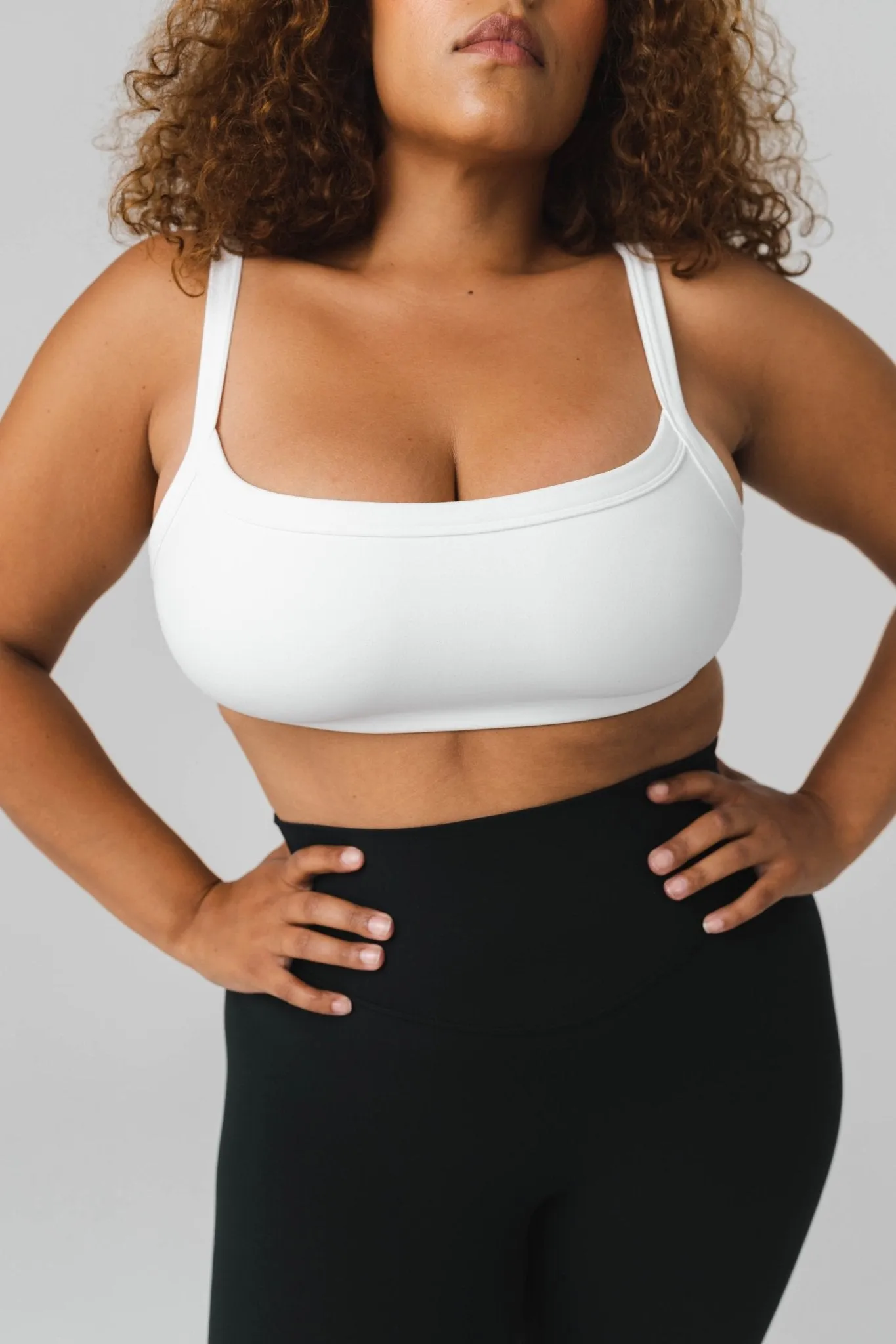Cloud II™ Square Bra - Snow