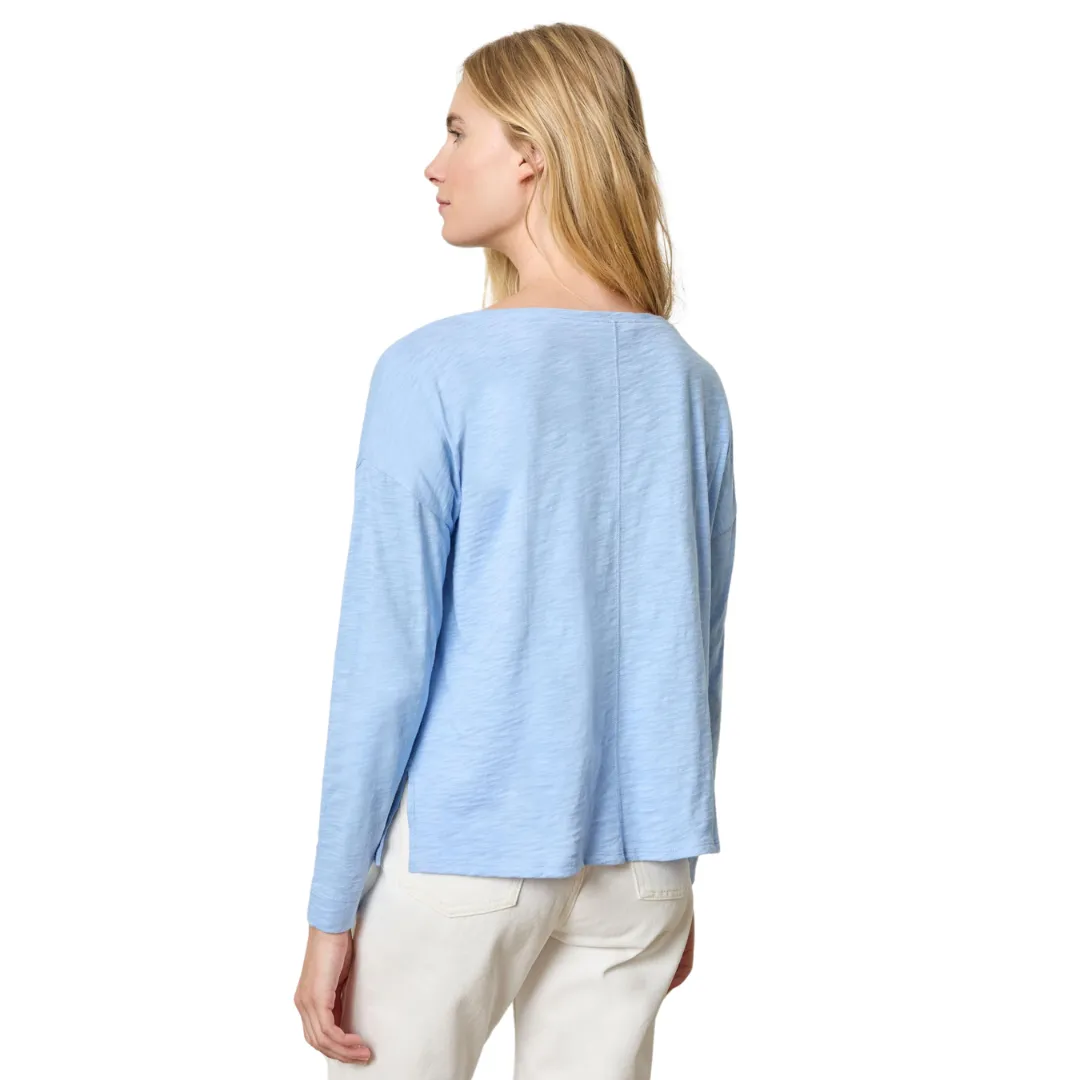 Drop Shoulder Boatneck