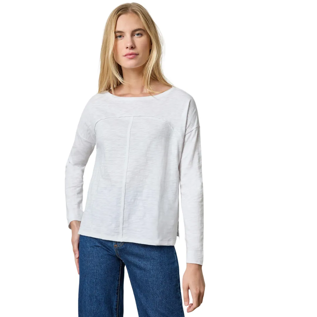 Drop Shoulder Boatneck