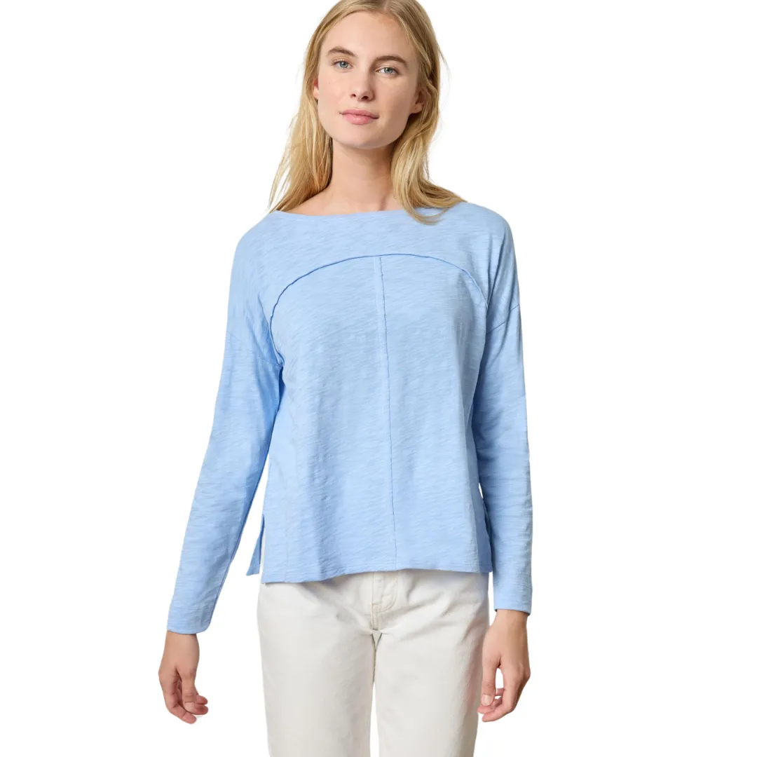 Drop Shoulder Boatneck