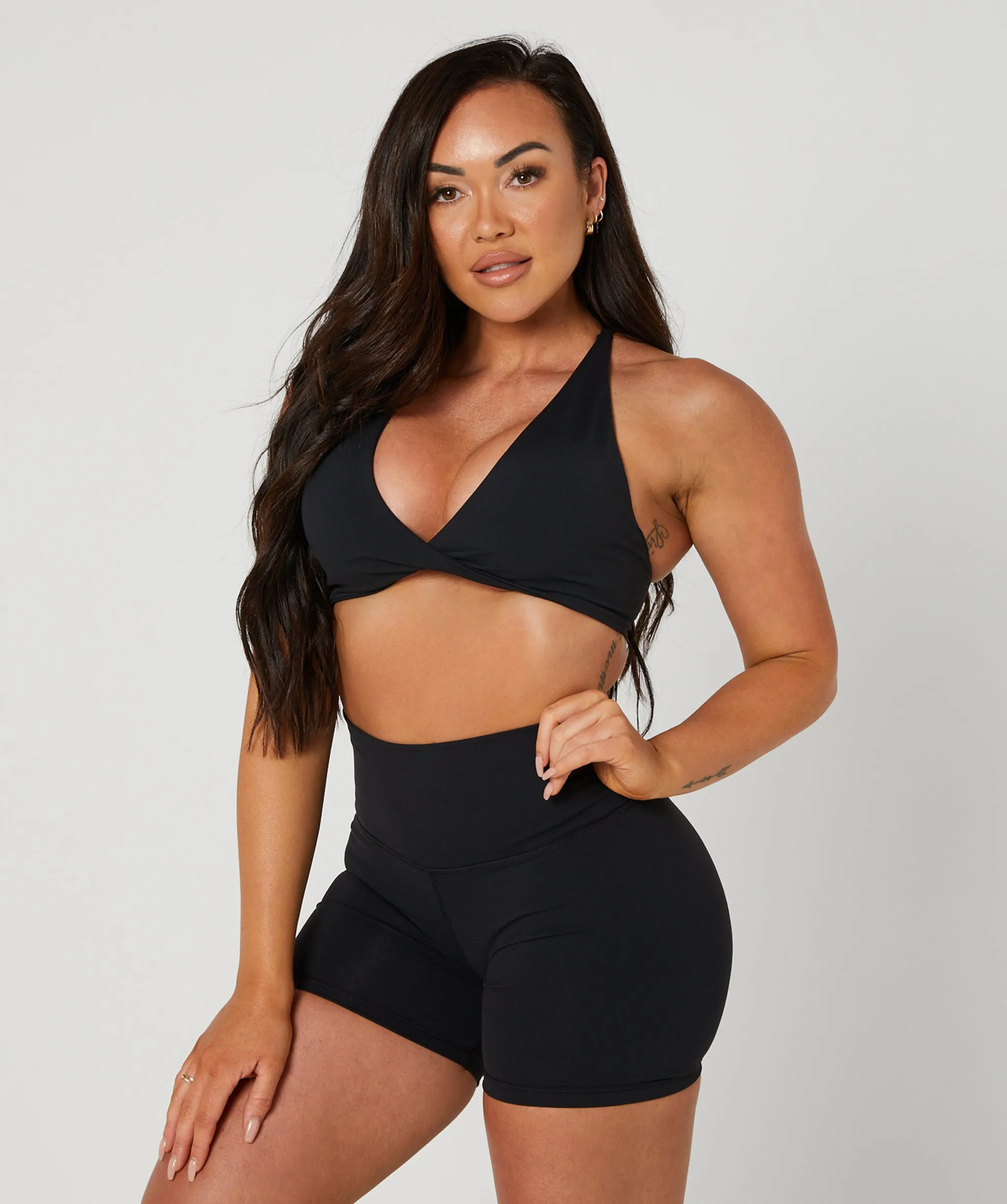 Infinity Bralette Black by OneMoreRep