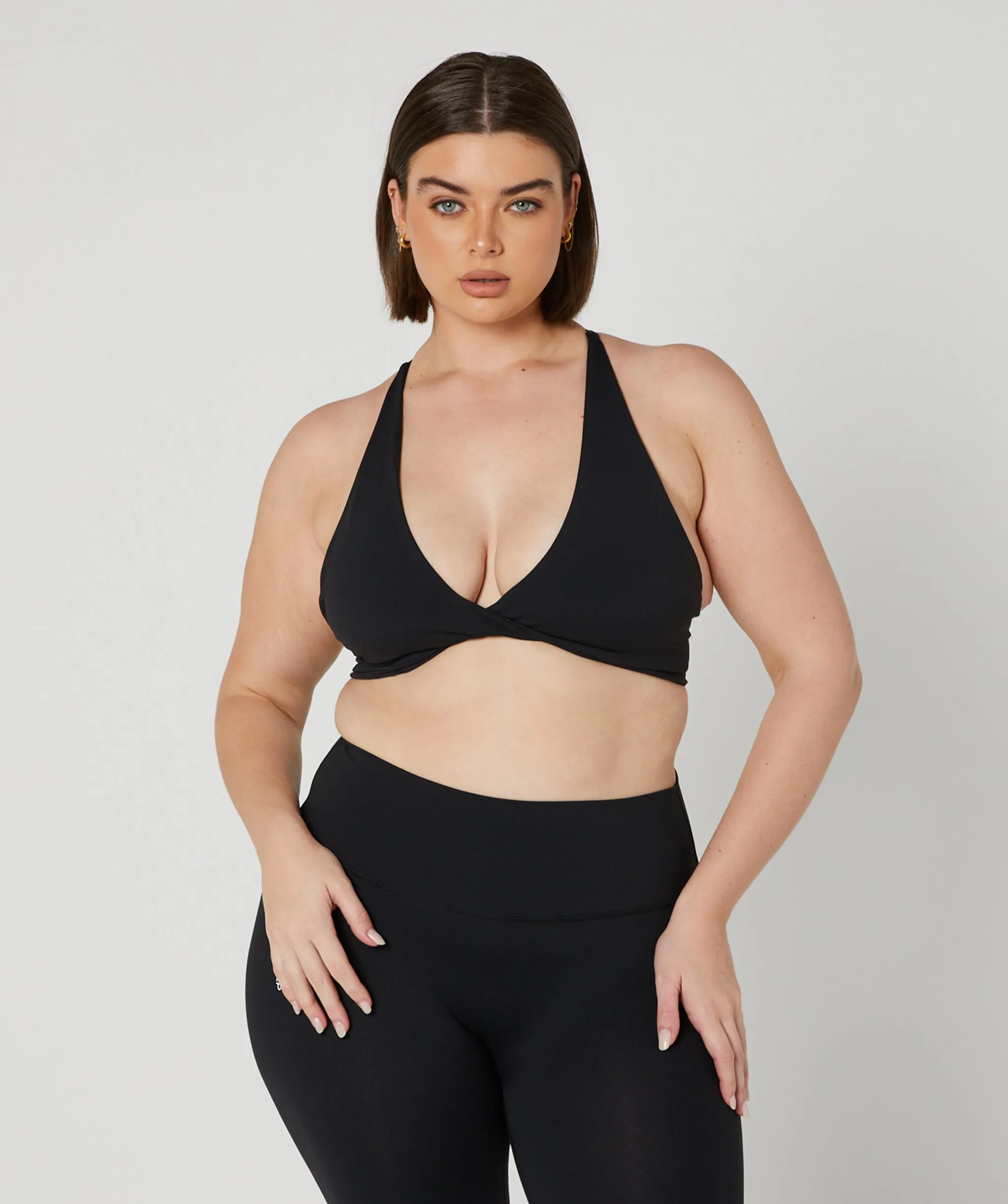 Infinity Bralette Black by OneMoreRep