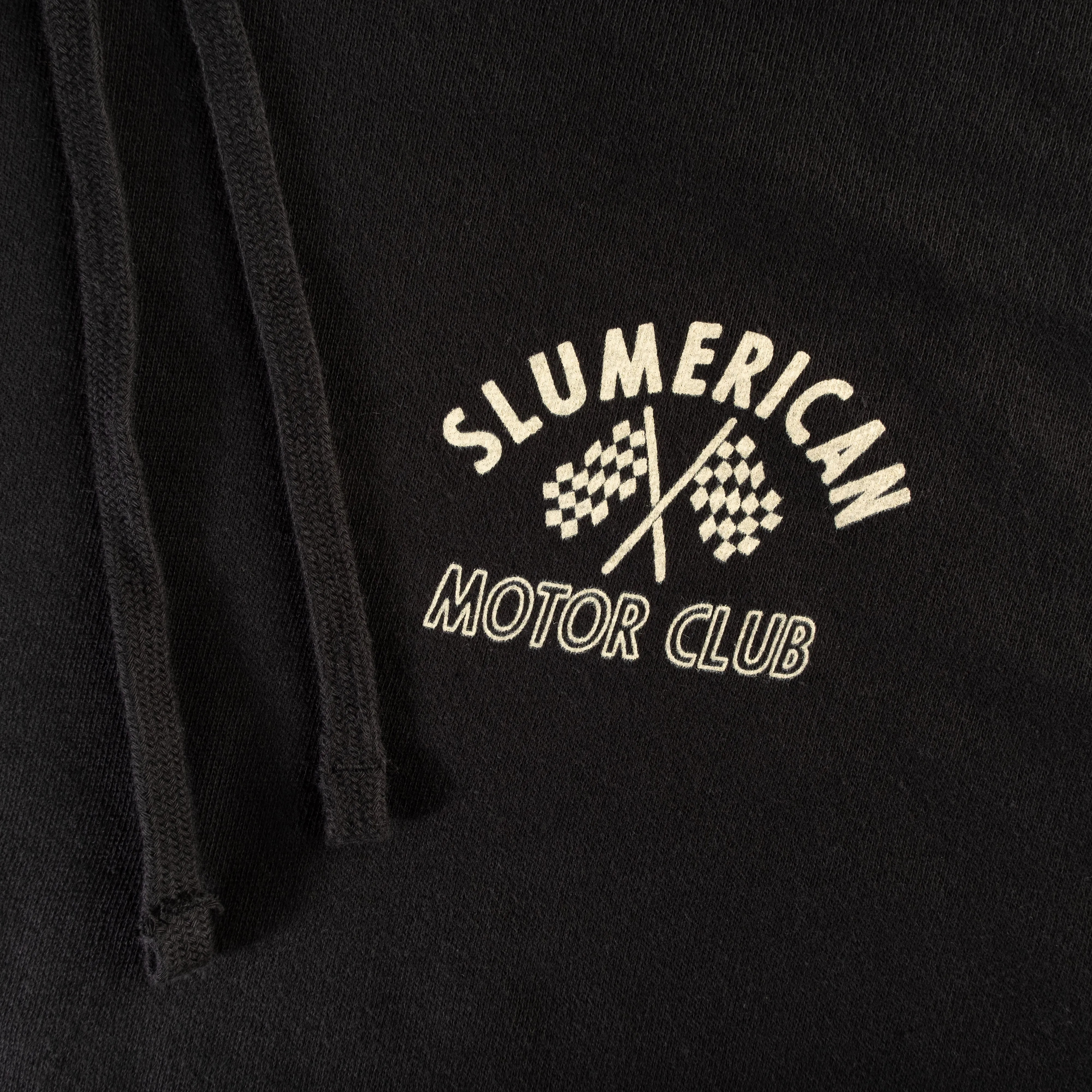 MOTOR CLUB CROP HOODIE