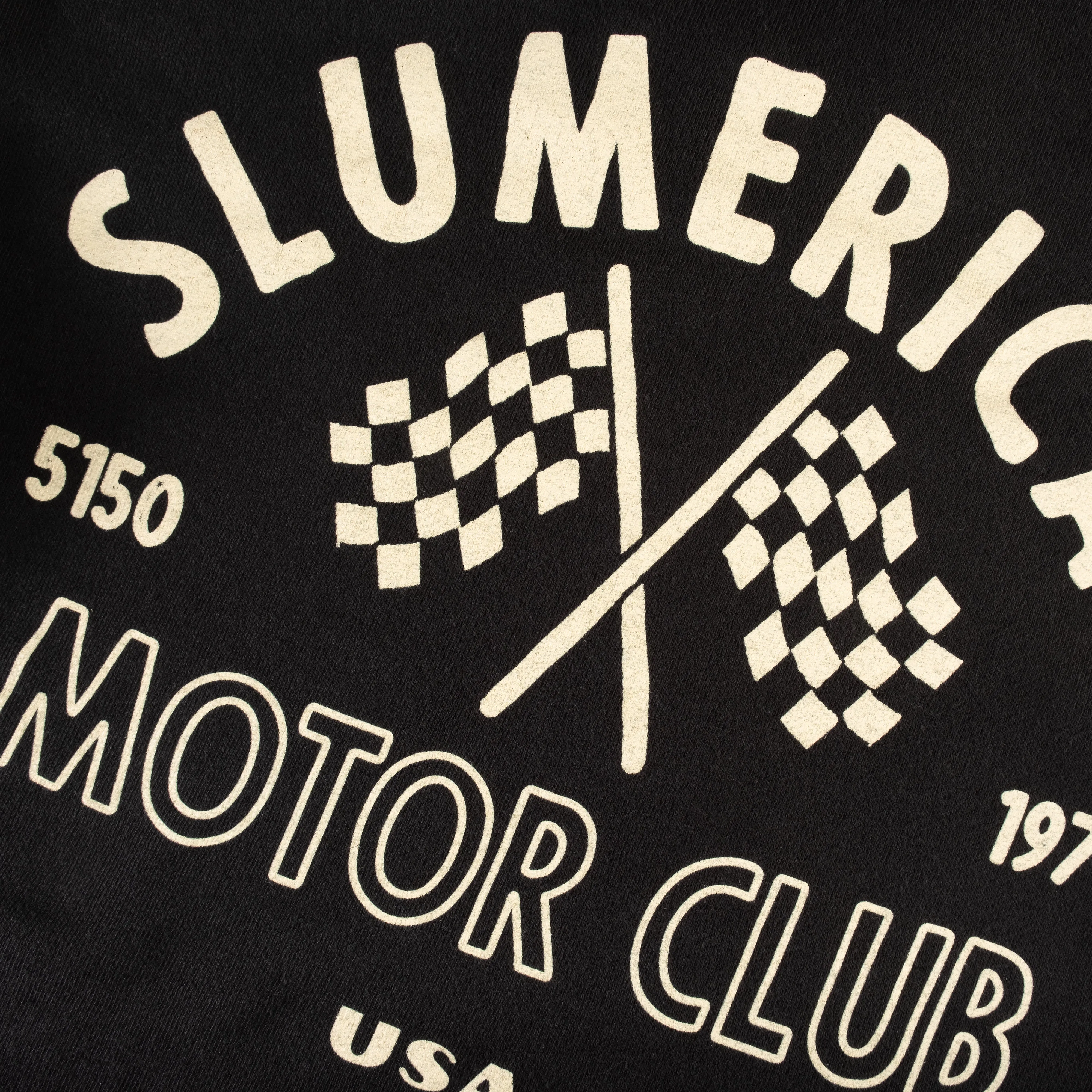 MOTOR CLUB CROP HOODIE