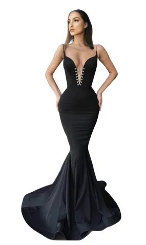 Satin Evening Dress Mermaid