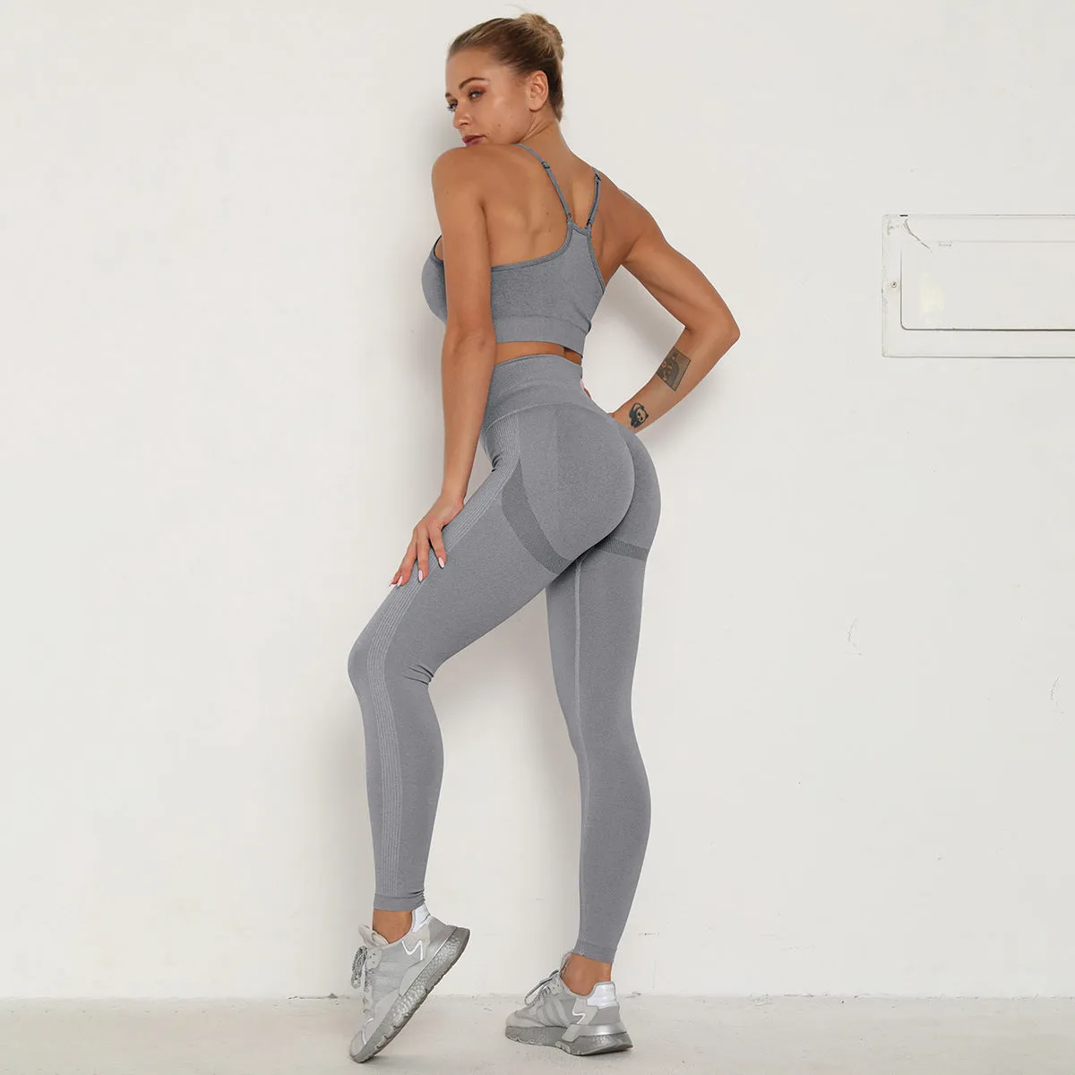 Sports Underwear Fitness Bra Tops Yoga Clothing Sets Yoga Pants