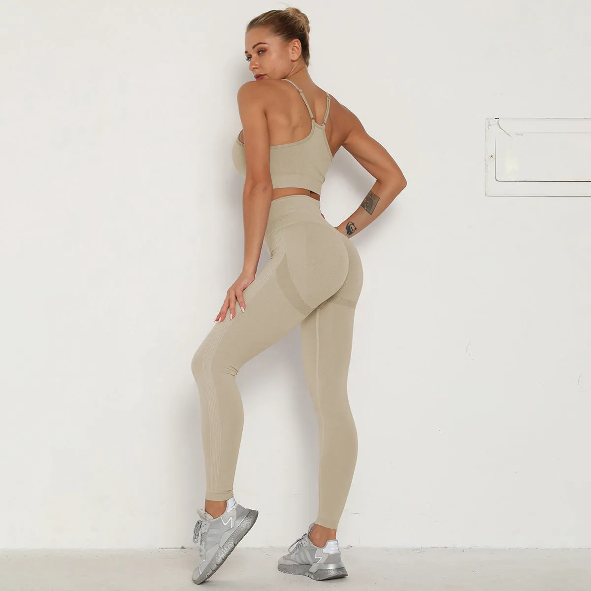 Sports Underwear Fitness Bra Tops Yoga Clothing Sets Yoga Pants