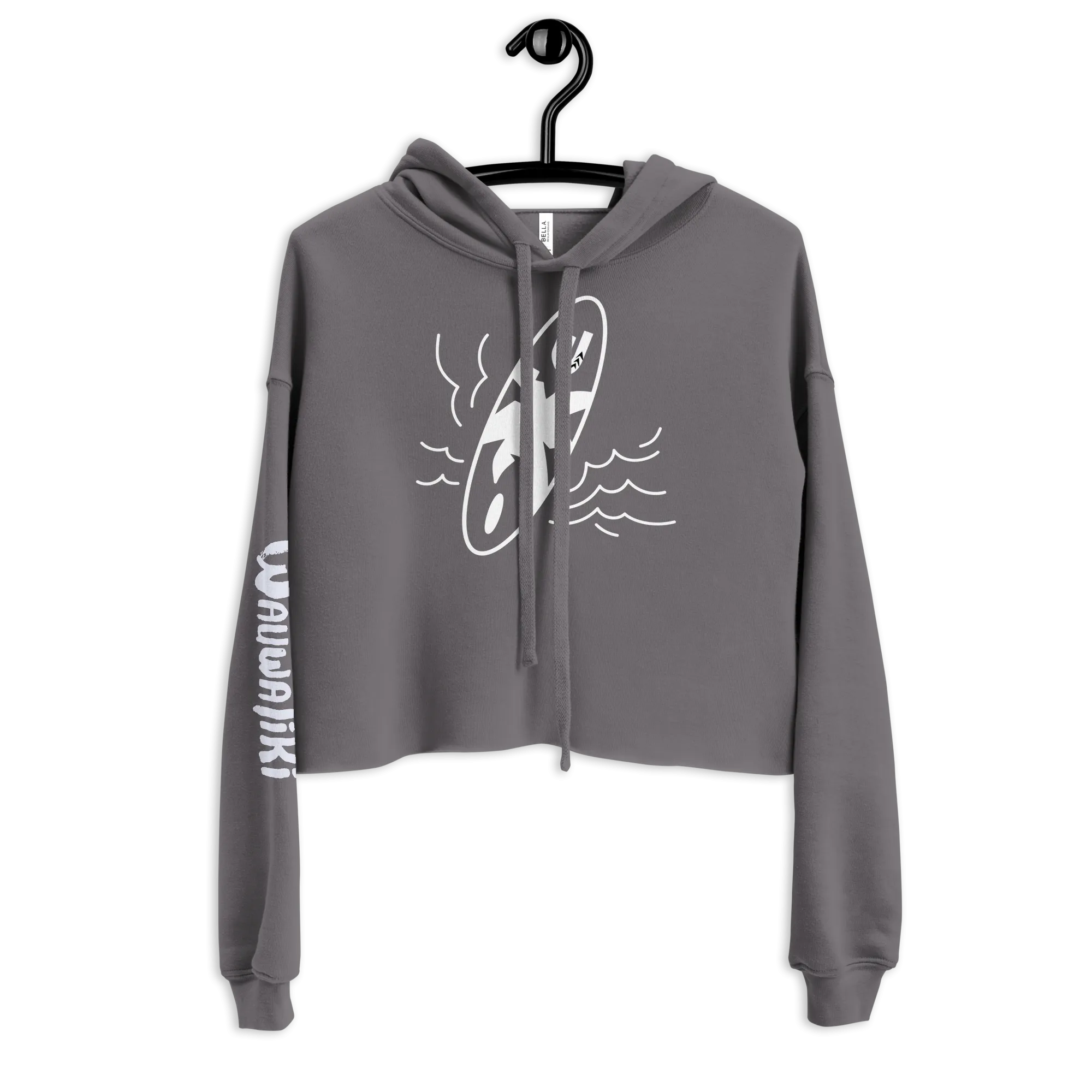Surfer Girl Crop Hoodie