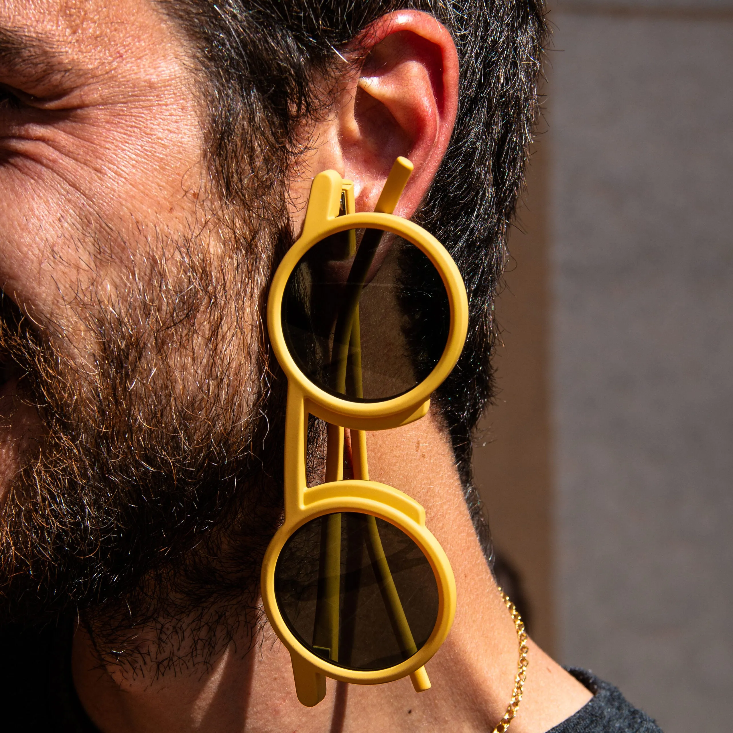 Terrae Lichi sunglasses - Mustard
