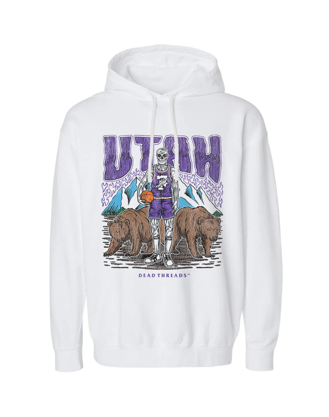 UTAH BASKETBALL - LIGHTWEIGHT HOODIE