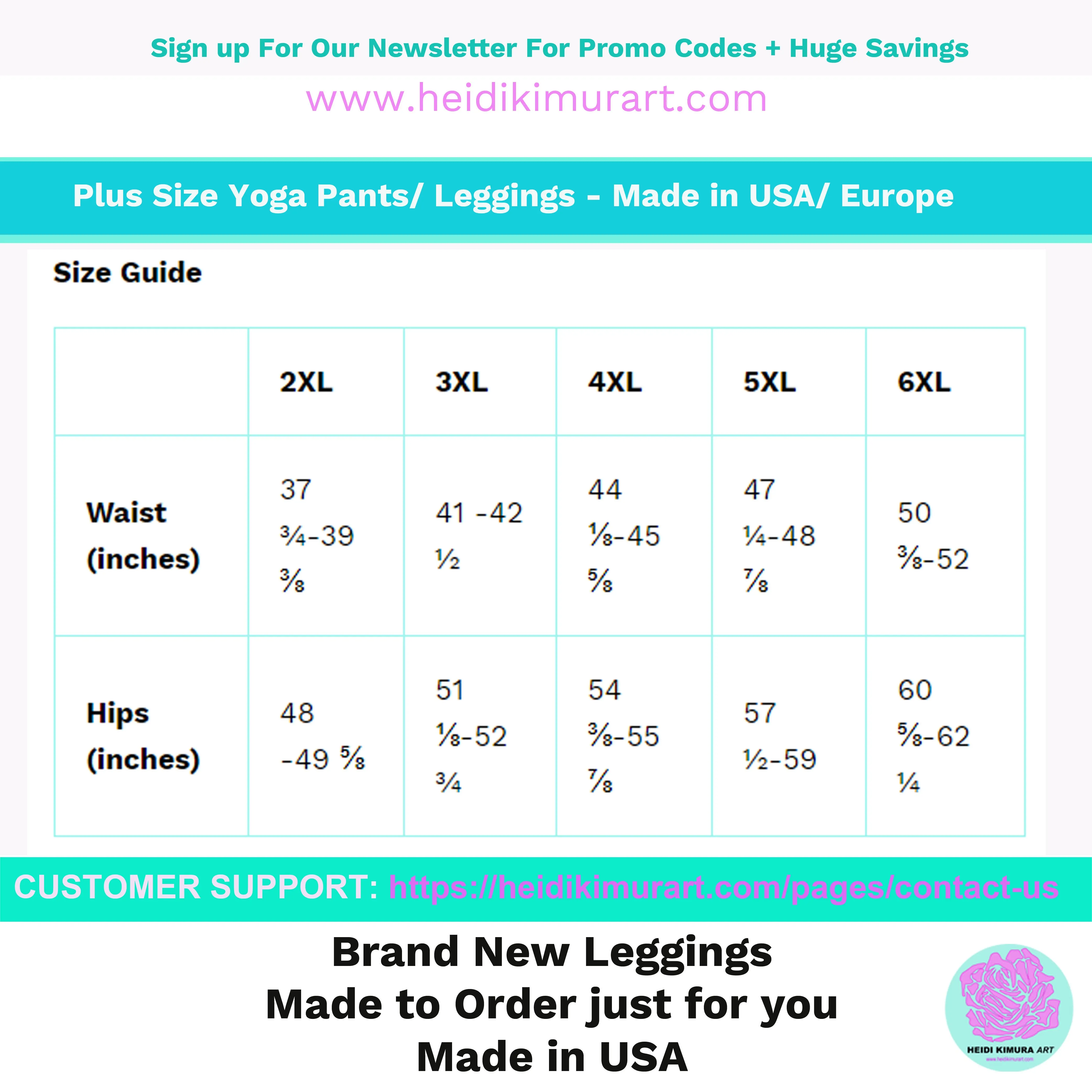 White Orange Green Camo Tights, Military Print Women's Tights Plus Size Leggings - Made in USA/MX/EU