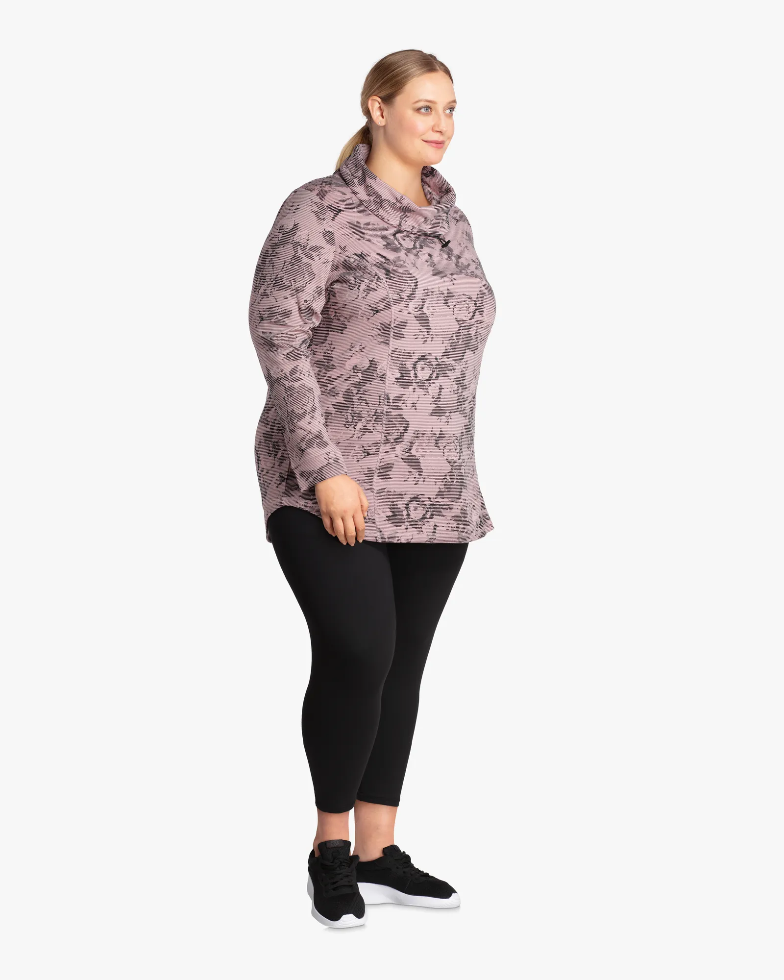 Windflower Pullover | Pink / Black