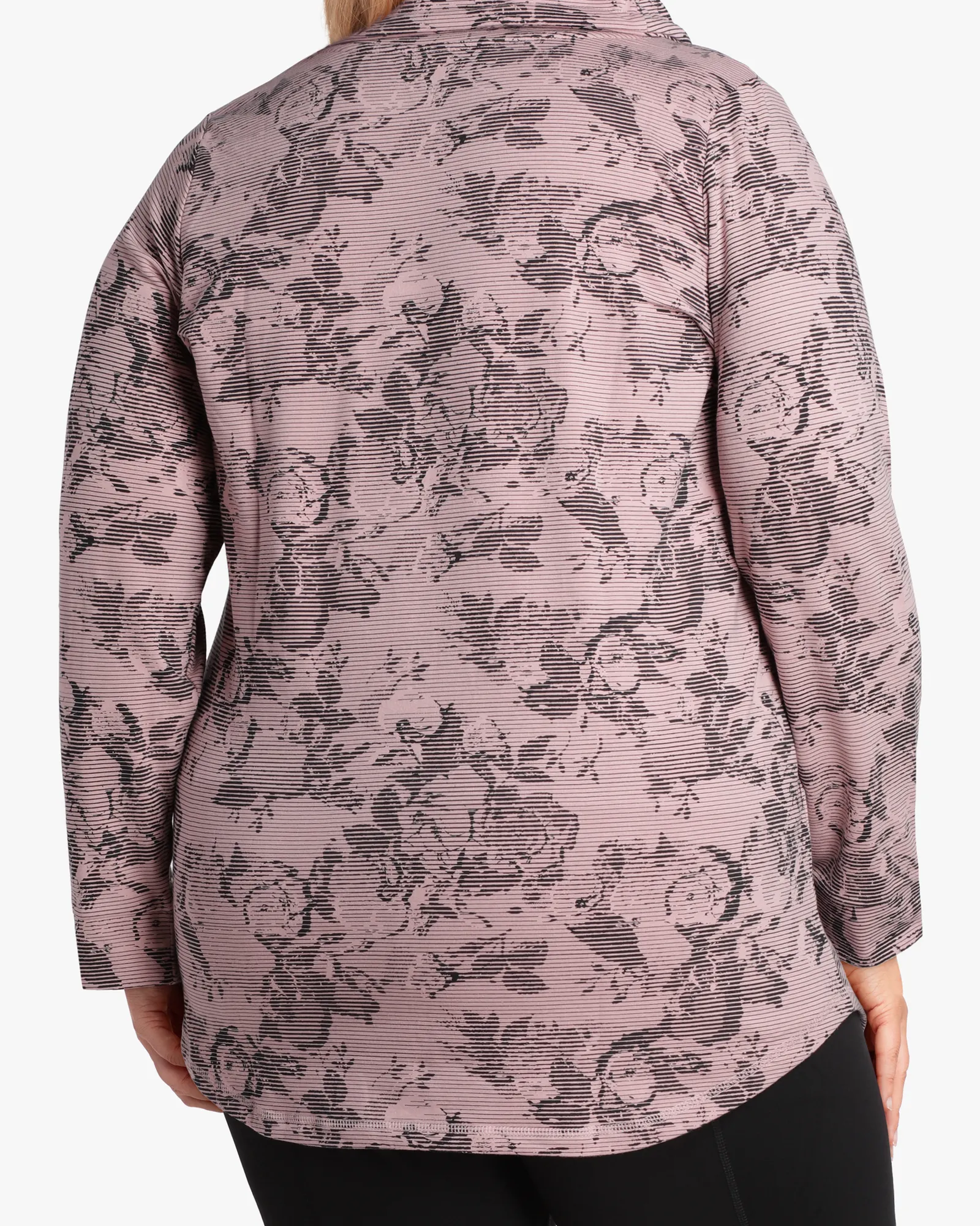 Windflower Pullover | Pink / Black
