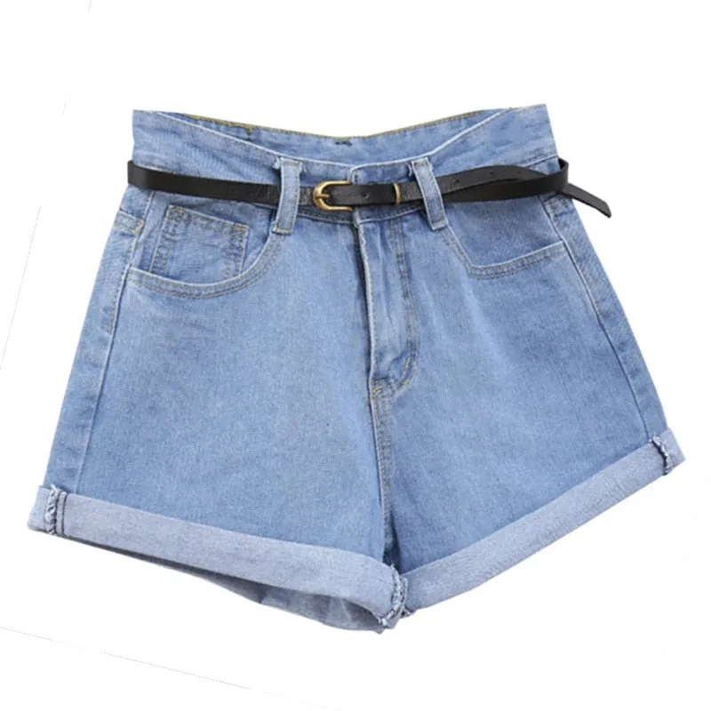 Women Retro Jeans Shorts