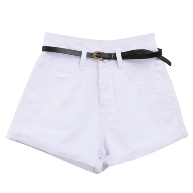 Women Retro Jeans Shorts