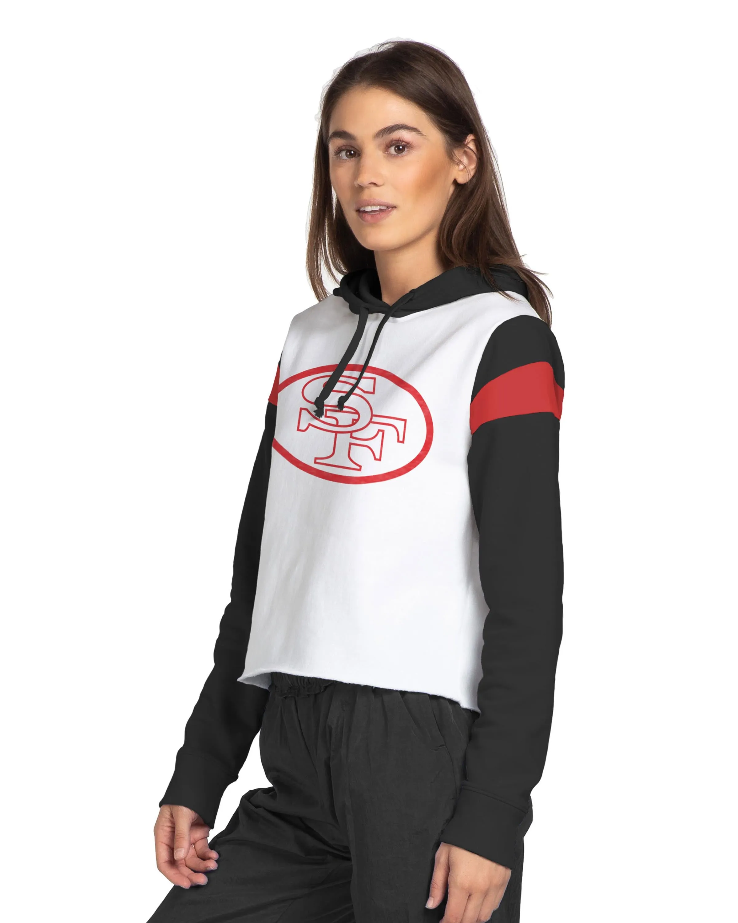 Women's 49ers Cropped Hoodie