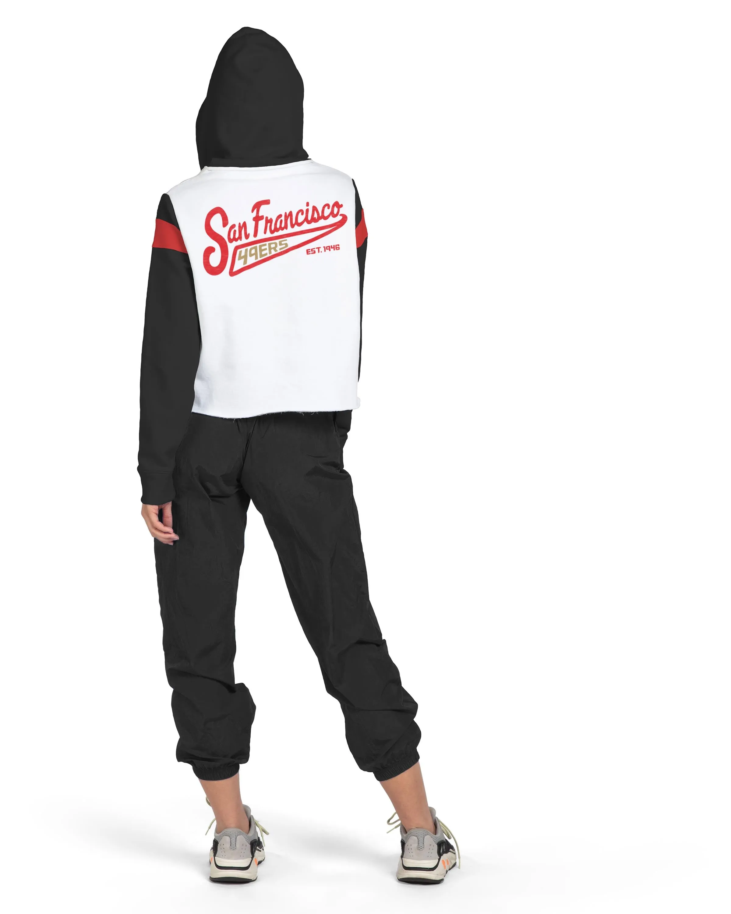 Women's 49ers Cropped Hoodie