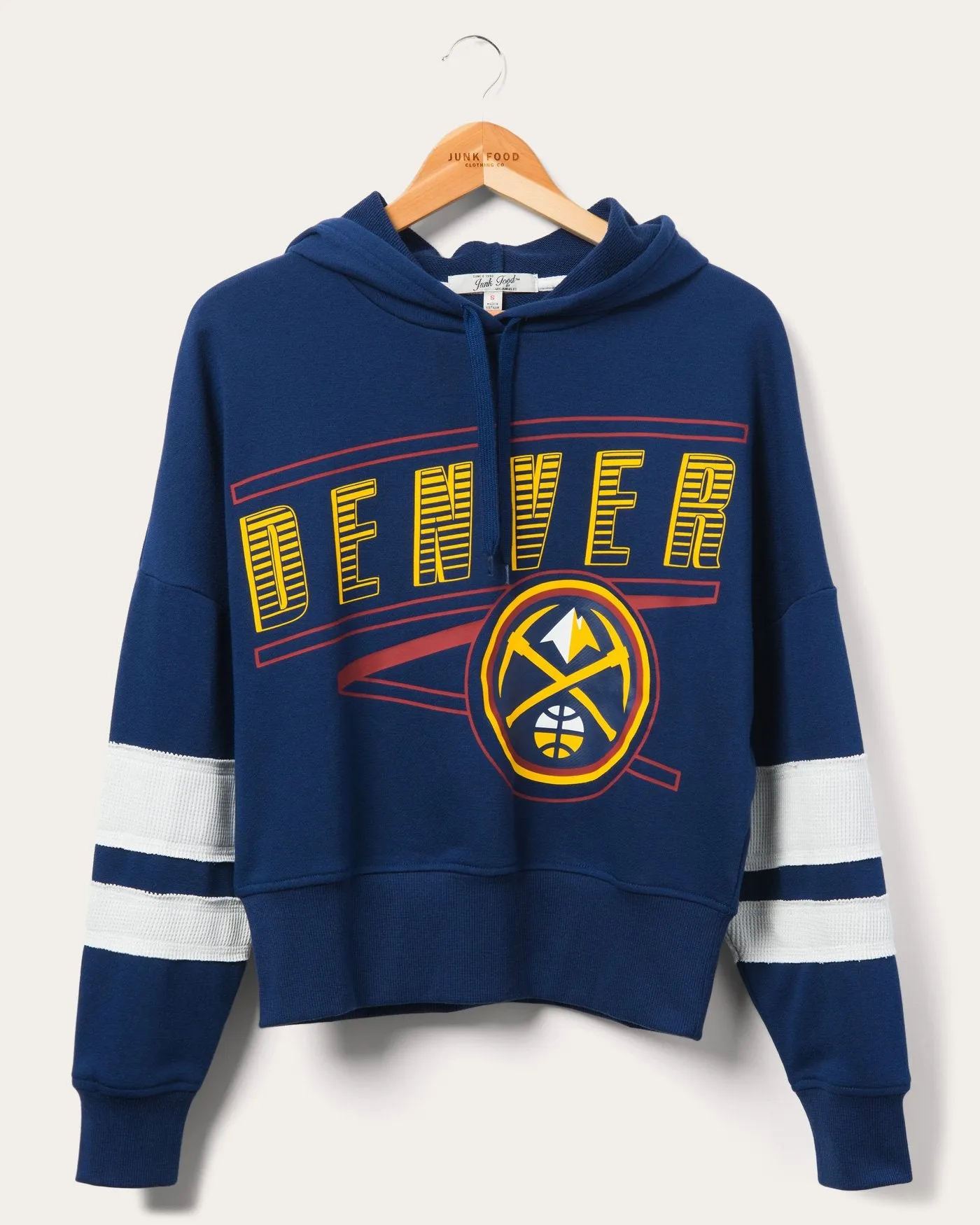 Women's Nuggets Overtime Striped Fleece Hoodie