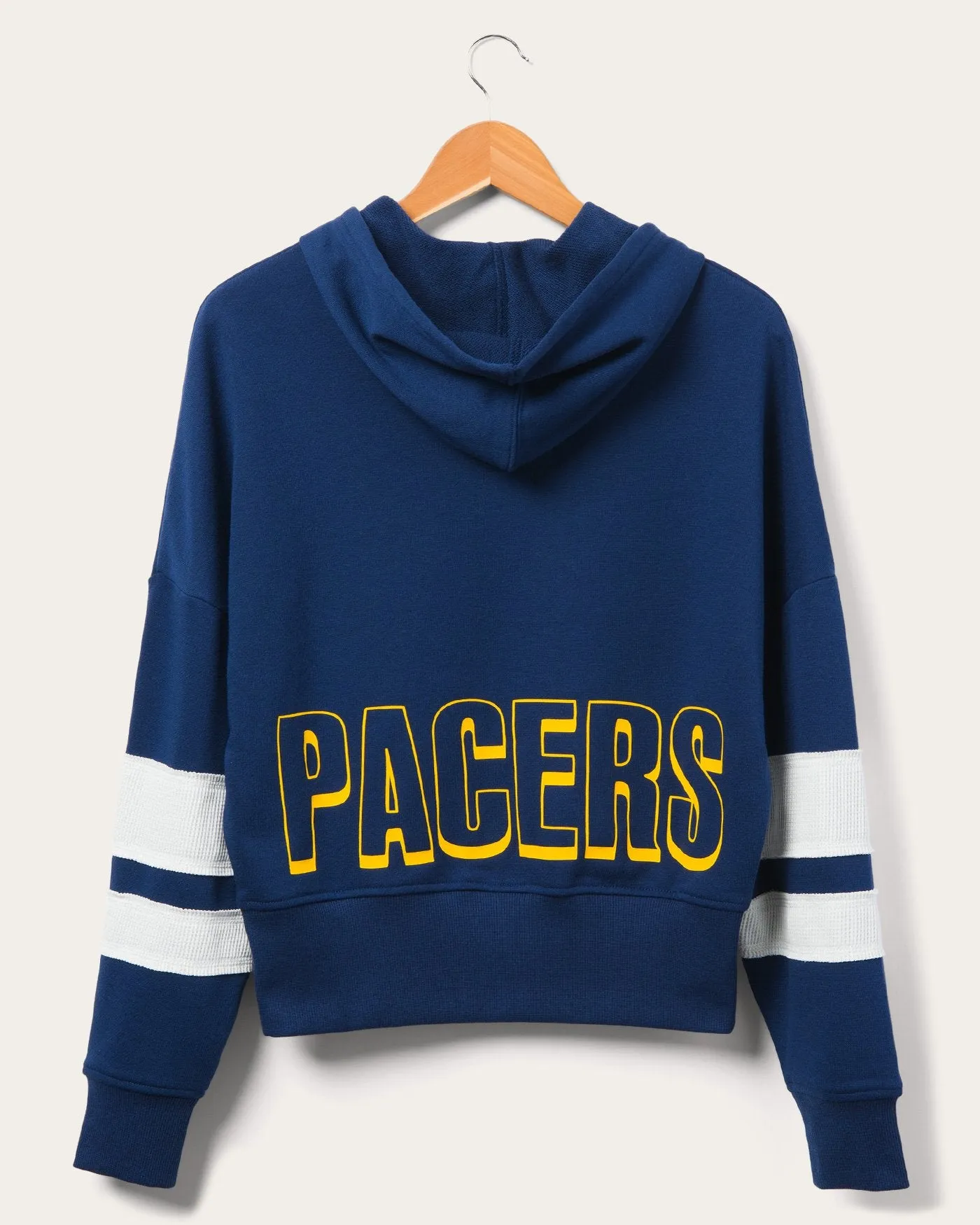 Women's Pacers Overtime Striped Fleece Hoodie